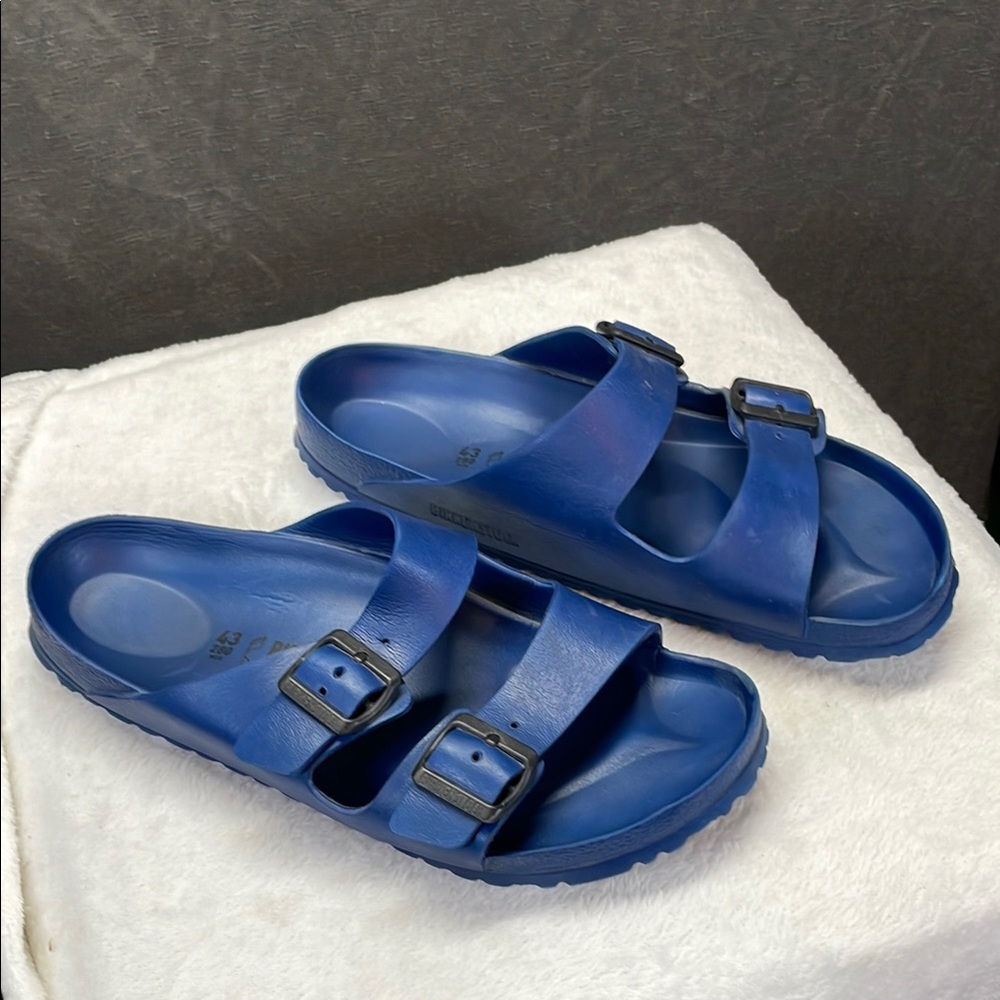 Birkenstock Blue Sandals with‎ Adjustable Straps